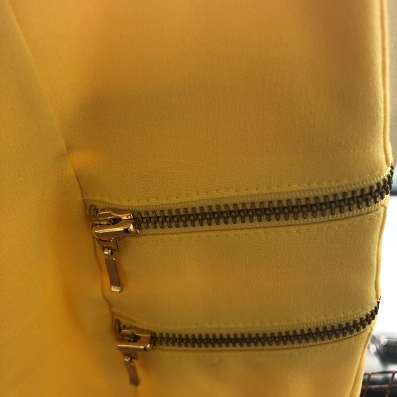 Inc. Yellow gorgeous pencil skirt size 2 - Picture 4 of 4